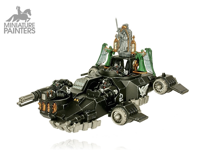 Dark Angels - Land Speeder Vengeance/Darkshroud de la Ravenwing