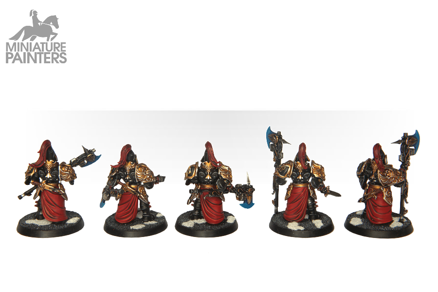 ADEPTUS CUSTODES CUSTODIAN WARDENS - MINIATURE PAINTERS