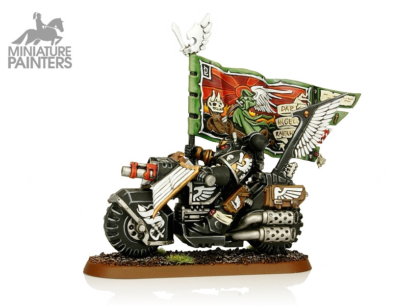 DARK ANGELS RAVENWING COMMAND SQUAD MINIATURE PAINTERS
