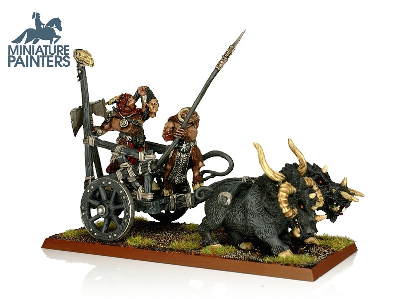 BEASTS OF CHAOS TUSKGOR CHARIOT - MINIATURE PAINTERS