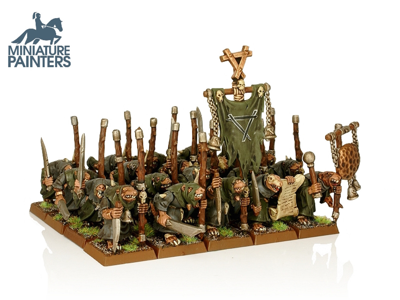 SKAVEN PLAGUE MONKS - MINIATURE PAINTERS
