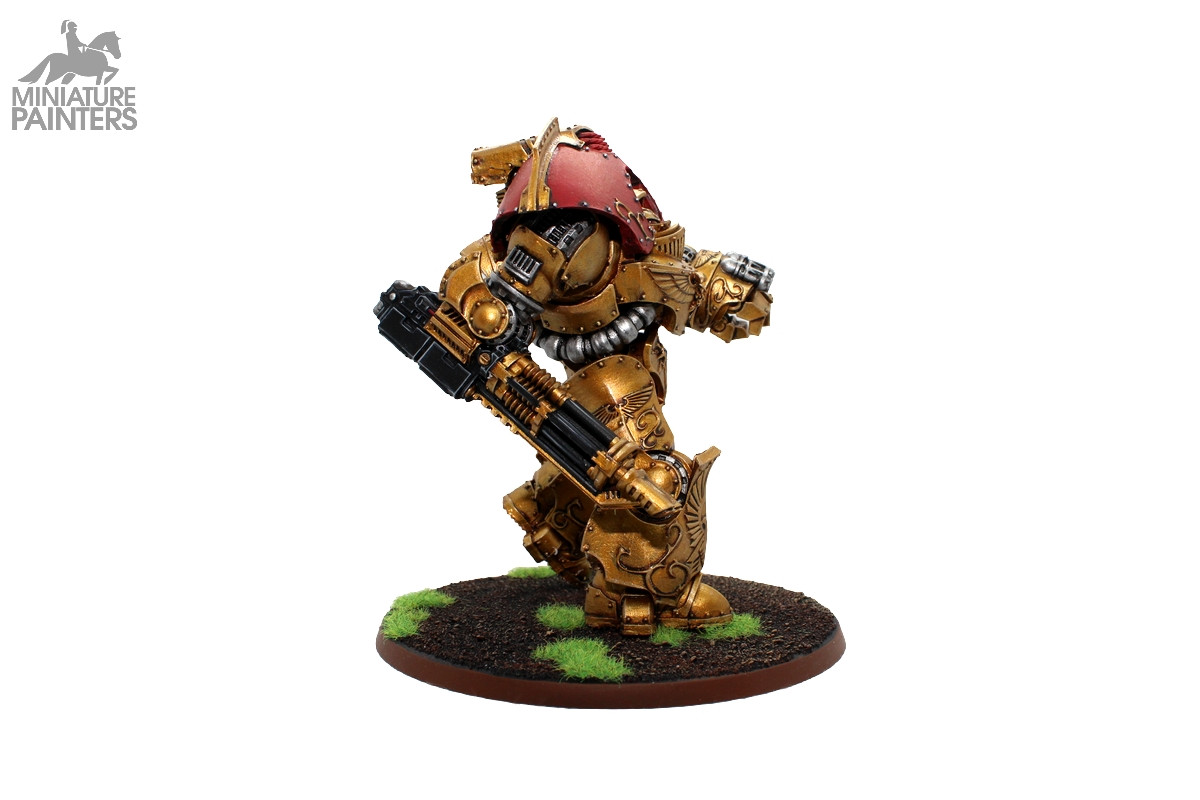 Warhammer 40000 Adeptus Custodes Telemon Heavy Dreadnought Miniature