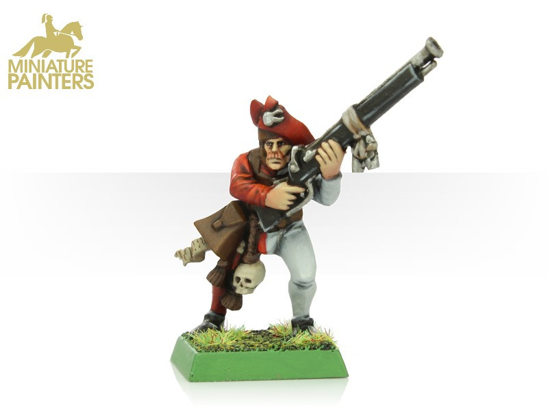 Figurine Warhammer Mordheim Empire Ostlander Avec Arme De Jet - Métal OOP 1999 - Non Peinte