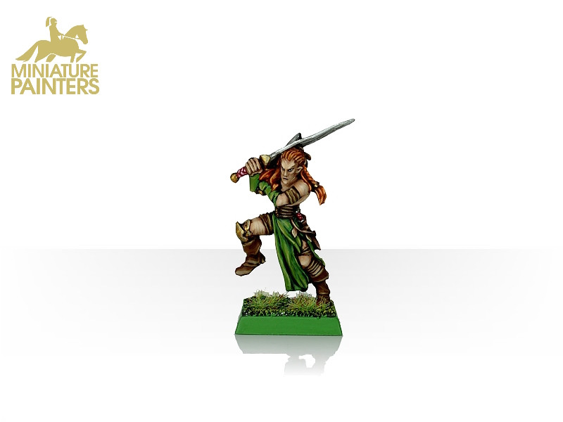WOOD ELF REALMS WARDANCER TROUPE COMMAND - MINIATURE PAINTERS