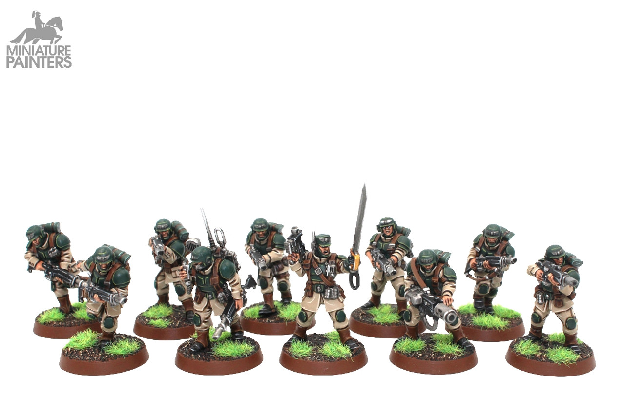 Warhammer 40K Astra Militarum Cadian Shock Troops