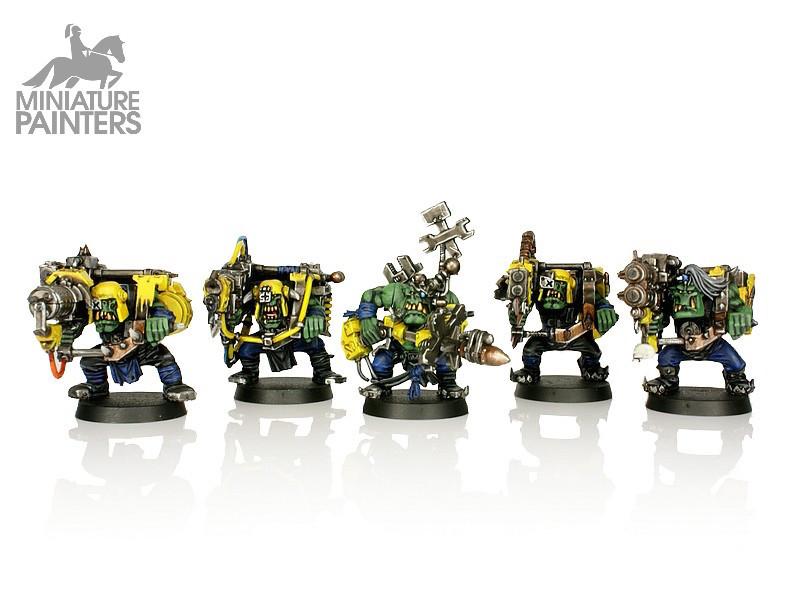 ORK LOOTAS - MINIATURE PAINTERS