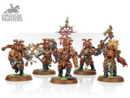 recent projects - CONVERTED KHORNE BERSERKERS