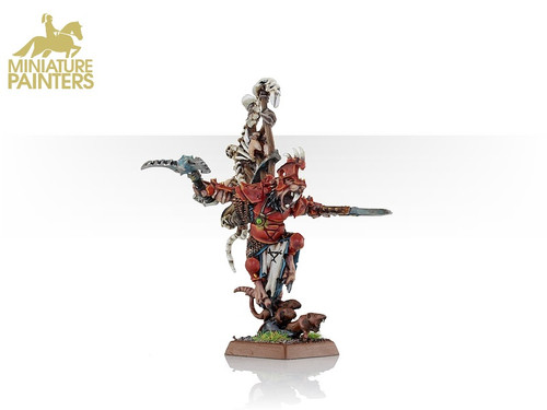 SKAVEN WARLORD CLAWLORD QUEEK HEADTAKER - MINIATURE PAINTERS