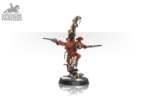 SKAVEN WARLORD CLAWLORD QUEEK HEADTAKER - MINIATURE PAINTERS