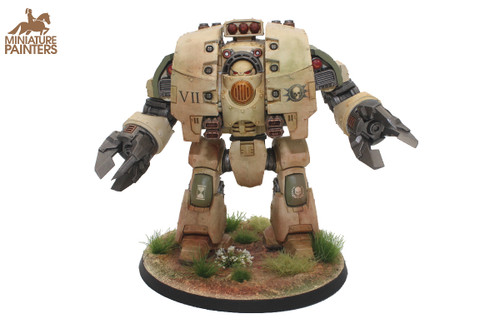 HORUS HERESY LEVIATHAN SIEGE DREADNOUGHT WITH CLAW AND DRILL WEAPONS