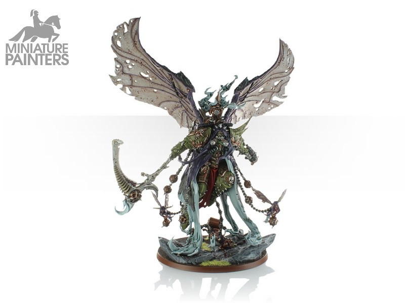 DEATH GUARD MORTARION, DAEMON PRIMARCH OF NURGLE - MINIATURE PAINTERS