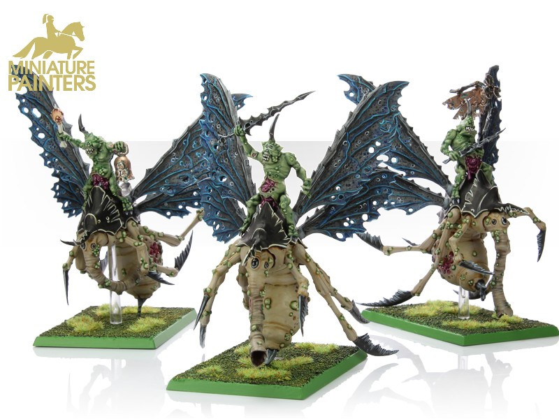 MAGGOTKIN OF NURGLE PLAGUE DRONES OF NURGLE - MINIATURE PAINTERS