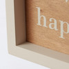 Decorative Inset Wedding Wooden Box Sign  - And They Lived Happily Ever After 8.5 Inch from Primitives by Kathy