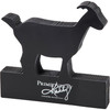 Buy Me Goats & Tell Me I'm Pretty Decorative Wooden Sign - Heart Accent 6 Inch from Primitives by Kathy