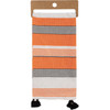 Woven Striped Cotton Kitchen Dish Towel - More Boos Please 20x28 from Primitives by Kathy