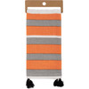 Striped Cotton Kitchen Dish Towel With Tassels - Happy Halloween 20x28 from Primitives by Kathy