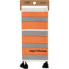 Striped Cotton Kitchen Dish Towel With Tassels - Happy Halloween 20x28 from Primitives by Kathy