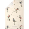 Cotton Kitchen Dish Towel - Life's A Pitch - Retro Baseball Themed 18x28 from Primitives by Kathy