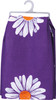 Cotton Dish Towel - OMG My Mother Was Right About Everything 28x28 Purple Daisy Design from Primitives by Kathy