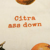 Citrus Fruit Design Citra Ass Down Cotton Kitchen Dish Towel 18x28 from Primitives by Kathy