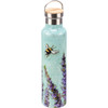 Bumblebees & Lavender Flower Design Insulated Stainless Steel Water Bottle Thermos 25 Oz from Primitives by Kathy