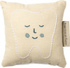 Blue Tooth Fairy Please Stop Here Decorative Cotton Throw Pillow With Pocket 5x5 from Primitives by Kathy