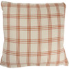 Decorative Double Sided Cotton Throw Pillow - Fall Sweet Fall - Plaid Design 12x12 from Primitives by Kathy