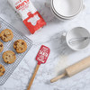 Double Sided Red & White Silicone Spatula - Move Over Santa Here Comes Nana - Christmas Collection from Primitives by Kathy