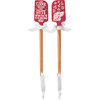 Double Sided Red & White Spatula - Every Cookie You Bake I'll Be Watching (Dog Lover) - Christmas Collection from Primitives by Kathy