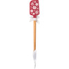 Double Sided Spatula - Christmas Calories Don't Count - Red White Snow Flake Design from Primitives by Kathy