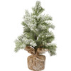 Small Artificial Snow Covered Evergreen Pine Tree - 12 Inchfrom Primitives by Kathy