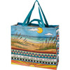 Reusable Shopping Market Tote Bag - It's A Good Day To Be Happy - Beach & Ocean Design from Primitives by Kathy