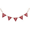 Galvanized Metal Pennant Banner Holiday Decor - Merry - 47.5 Inch - Christmas Collection from Primitives by Kathy