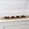 Decorative Wooden Driftwood Design Tray - 27.5 Inch from Primitives by Kathy