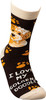 Dog Lover I Love My Goldendoodle Colorfully Printed Cotton Socks from Primitives by Kathy