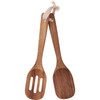 Small Wooden Serving Spoon Set - 8.5 Inch - Simple Farmhouse Collection from Primitives by Kathy