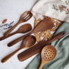 Small Wooden Serving Spoon Set - 8.5 Inch - Simple Farmhouse Collection from Primitives by Kathy
