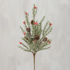 Set of 12 Decorative Artificial Flora Picks - Berries & Pinecones - 18 Inch - Christmas Collection from Primitives by Kathy