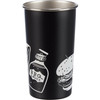 Stainless Steel Drink Tumbler - I Drink Beer & Grill Things 22 Oz from Primitives by Kathy
