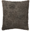 Textured Snowflake Design Decorative Knobyy Cotton & Canvas Throw Pillow 18x18 from Primitives by Kathy