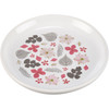 Decorative Stoneware Trinket Vanity Tray - Floral Print Design 4.25 Inch from Primitives by Kathy