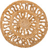 Braided Jute Round Table Placemat - Sunburst - 15 In Diameter from Primitives by Kathy