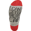 Dog Lover Colorfully Printed Cotton Socks - I Can't Get Up The Dog Is On My Lap from Primitives by Kathy