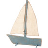 Decorative Wooden Sailboat Tabletop Figurine - 10x12 - Beach Collection from Primitives by Kathy