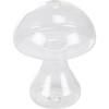 Decorative Mushroom Shaped Glass Vase - 4.25 Inch - Cottage Collection from Primitives by Kathy