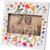 Photo Picture Frame - Colorful Floral Blooms Design (Holds 5x3 Photo) from Primitives by Kathy