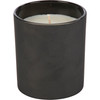 Farmhouse Themed Matte Black Glass Jar Candle - Home Is Where The Herd Is - Basil Scent - 8 Oz from Primitives by Kathy