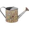 ?Decorative Galvanized Metal Watering Can - Floral Field - Cottage Collection from Primitives by Kathy