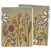 Double Sided Spirla Notebook - Floral Field (120 Lined Pages) - Cottage Collection from Primitives by Kathy