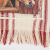 Cotton Kitchen Dish Towel - Farmhouse Buckskin Horse 20x28 from Primitives by Kathy